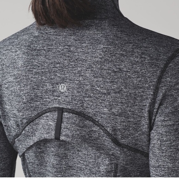 Lululemon Define Jacket Heathered Black Size 6 Excellent Condition - Picture 2 of 16